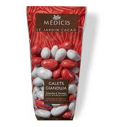 Amandes grillées enrobées de chocolat